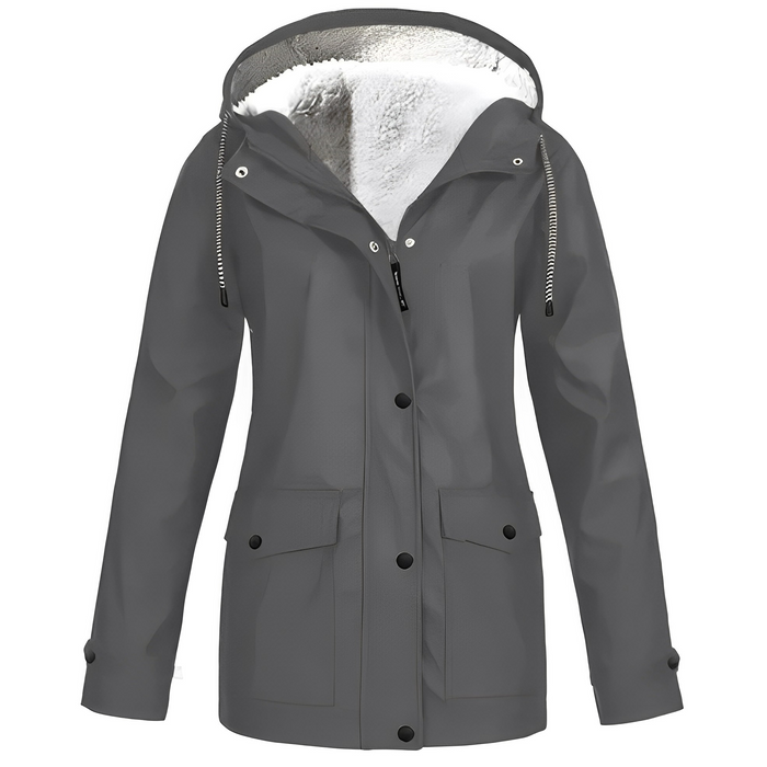 Olivia - Met Fleece Gevoerde Jas