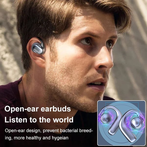 Draadloze digitale Bluetooth-oordopjes met beengeleiding