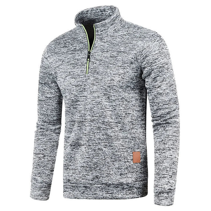 PALMER - SWEATSHIRT MET HALVE RITS