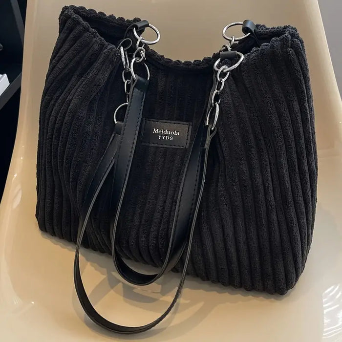 Julia™ | Katoenen Kord Tote Bag