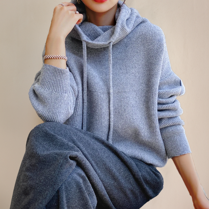 MELISSA Gebreide Hoodie