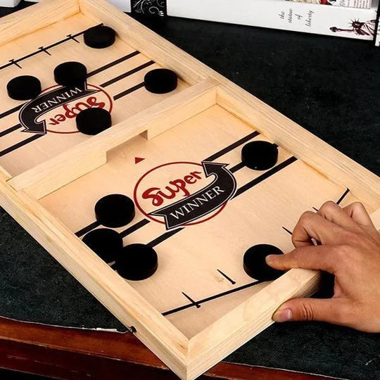 Fast Sling Puck Game - Leukste interactieve spel ooit - Cadeau voor familie, vrienden, kinderen