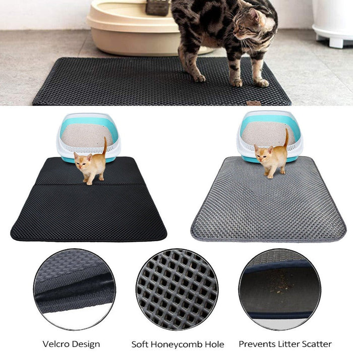 Anti Kattenbak mat™ - Geen vuil meer in huis!