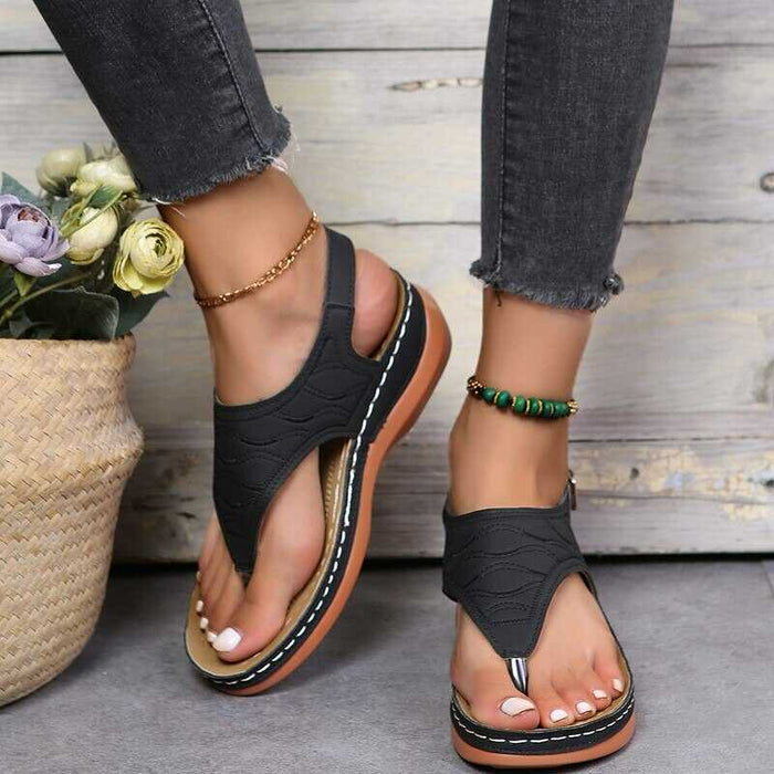 Lina sandalen™ - Met sleehak en zachte zool