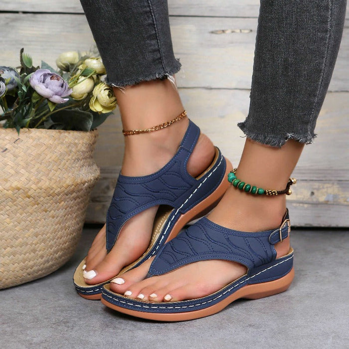 Lina sandalen™ - Met sleehak en zachte zool